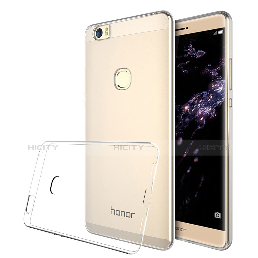 Carcasa Silicona Ultrafina Transparente T01 para Huawei Honor V8 Max Claro