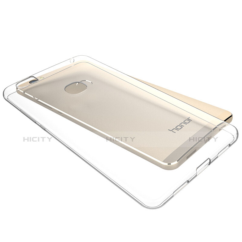 Carcasa Silicona Ultrafina Transparente T01 para Huawei Honor V8 Max Claro