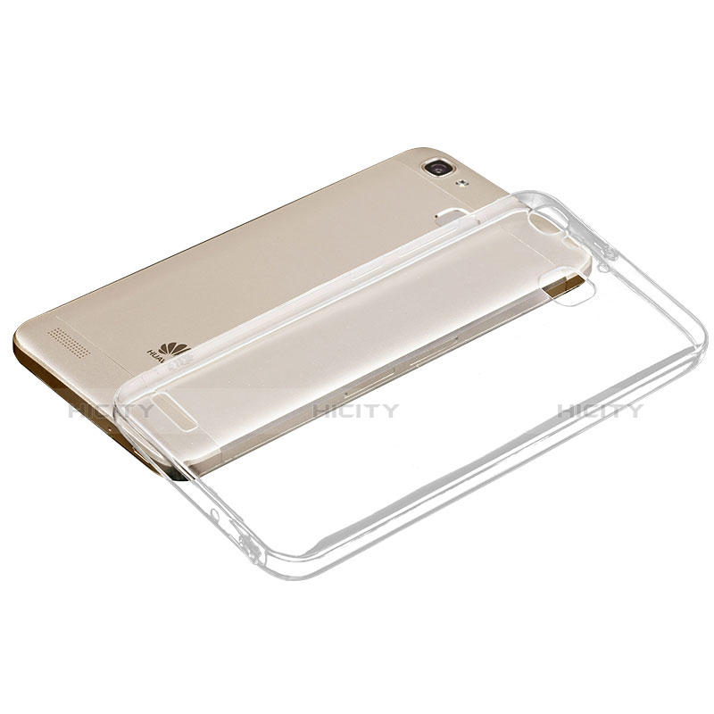 Carcasa Silicona Ultrafina Transparente T01 para Huawei P8 Lite Smart Claro