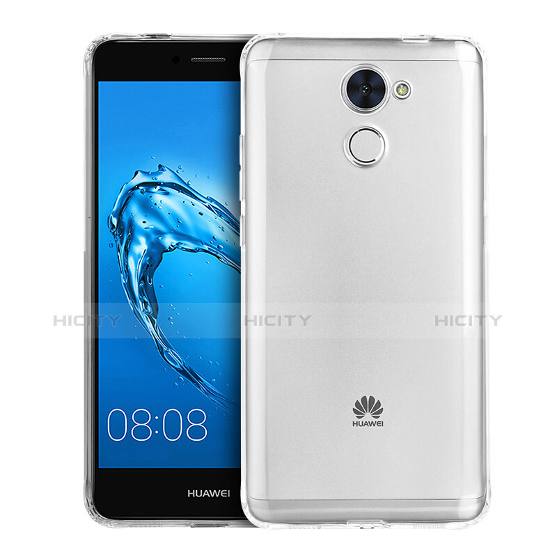 Carcasa Silicona Ultrafina Transparente T02 para Huawei Enjoy 7 Plus Claro