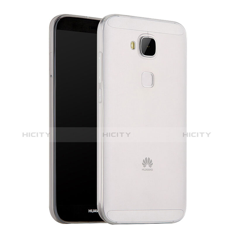 Carcasa Silicona Ultrafina Transparente T02 para Huawei G7 Plus Claro