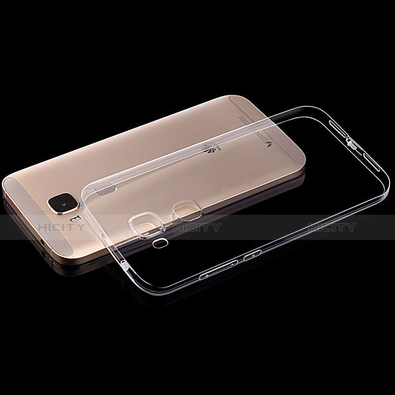 Carcasa Silicona Ultrafina Transparente T02 para Huawei G7 Plus Claro