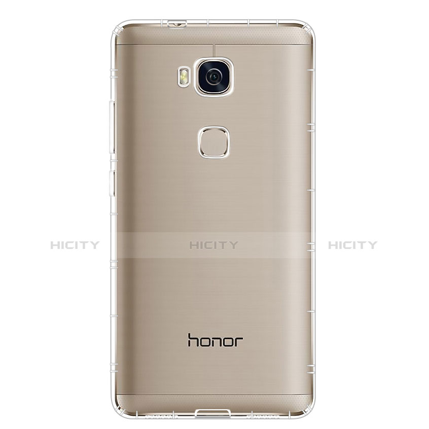 Carcasa Silicona Ultrafina Transparente T02 para Huawei GR5 Claro