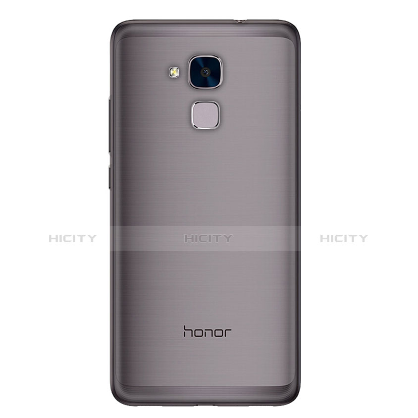 Carcasa Silicona Ultrafina Transparente T02 para Huawei GR5 Mini Gris