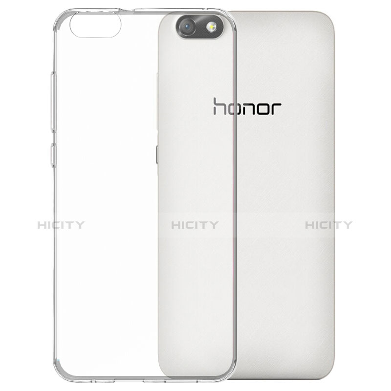 Carcasa Silicona Ultrafina Transparente T02 para Huawei Honor 4X Claro