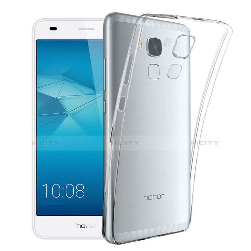 Carcasa Silicona Ultrafina Transparente T02 para Huawei Honor 5C Claro