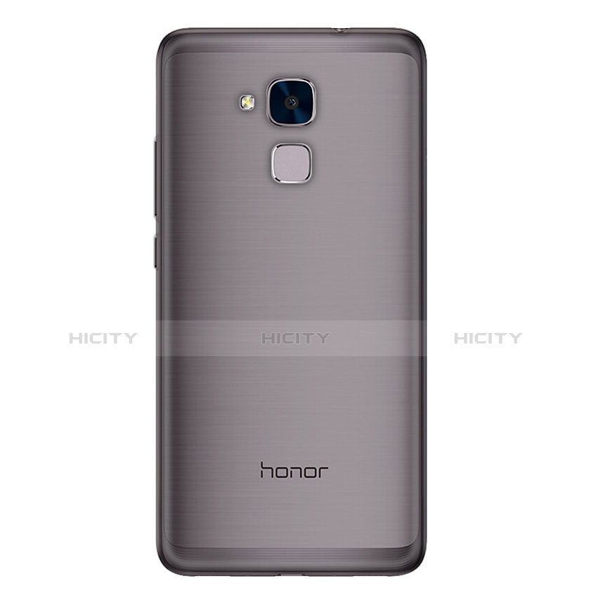 Carcasa Silicona Ultrafina Transparente T02 para Huawei Honor 5C Gris