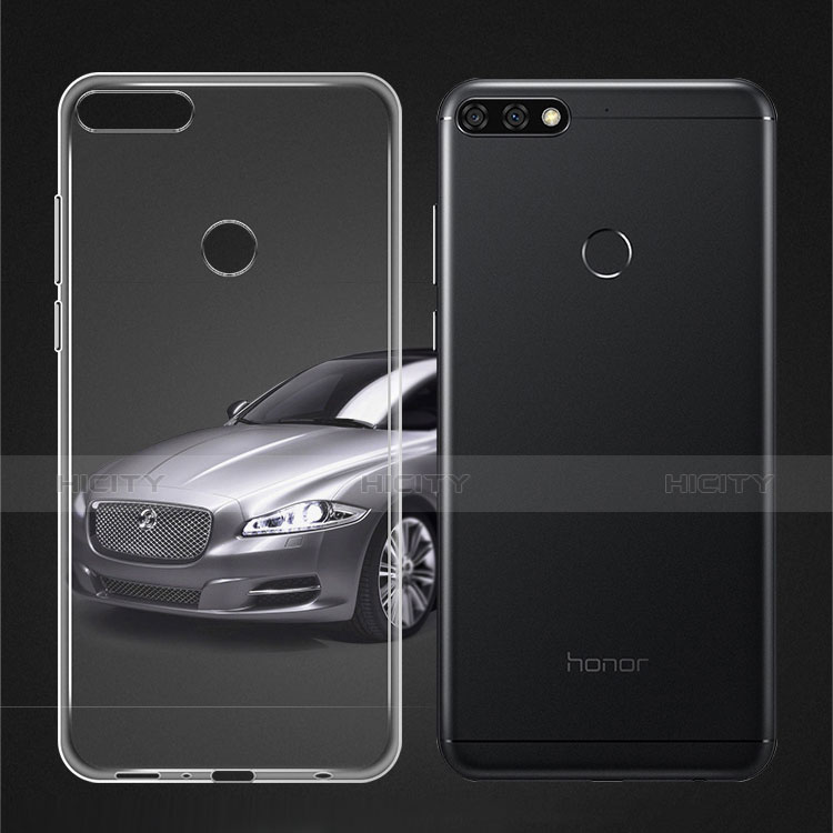 Carcasa Silicona Ultrafina Transparente T02 para Huawei Honor 7C Claro