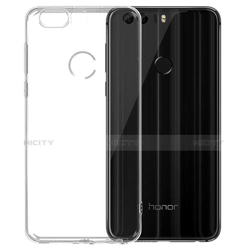 Carcasa Silicona Ultrafina Transparente T02 para Huawei Honor 8 Claro