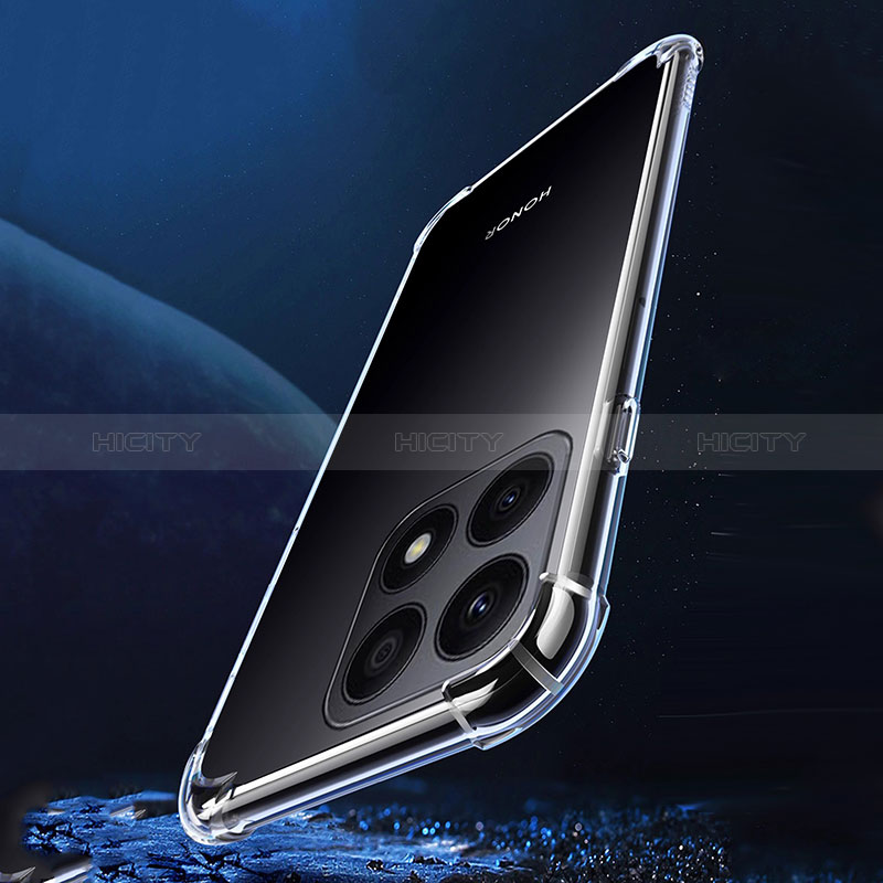 Carcasa Silicona Ultrafina Transparente T02 para Huawei Honor X6a Claro