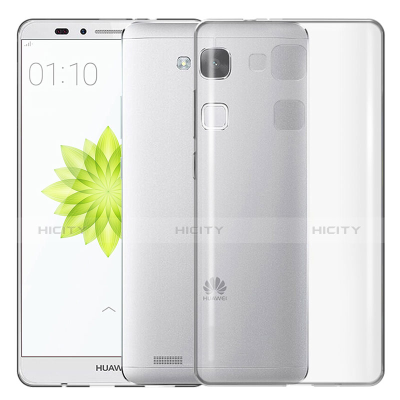 Carcasa Silicona Ultrafina Transparente T02 para Huawei Mate 7 Claro