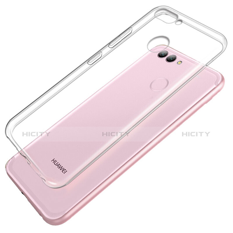 Carcasa Silicona Ultrafina Transparente T02 para Huawei Nova 2 Plus Claro