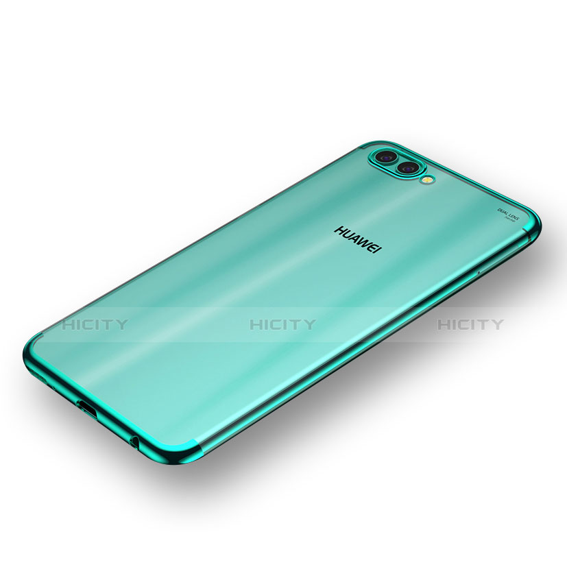 Carcasa Silicona Ultrafina Transparente T02 para Huawei Nova 2S Azul