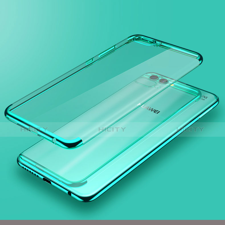 Carcasa Silicona Ultrafina Transparente T02 para Huawei Nova 2S Azul