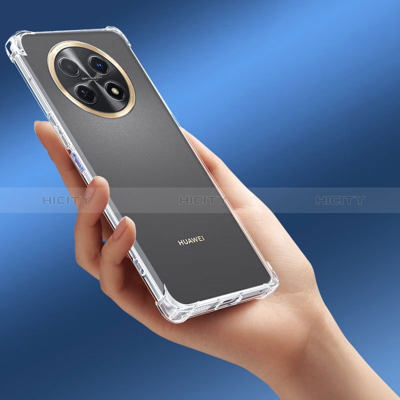 Carcasa Silicona Ultrafina Transparente T02 para Huawei Nova Y91 Claro