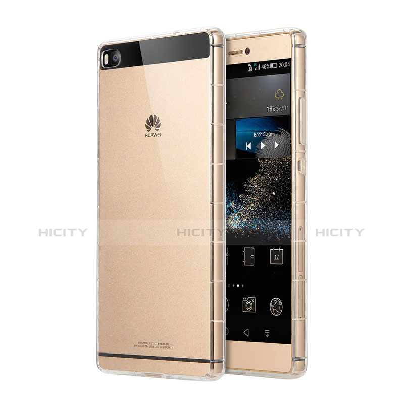 Carcasa Silicona Ultrafina Transparente T02 para Huawei P8 Claro