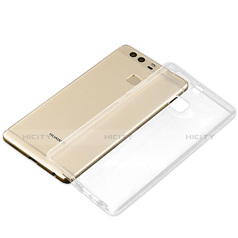 Carcasa Silicona Ultrafina Transparente T02 para Huawei P9 Claro