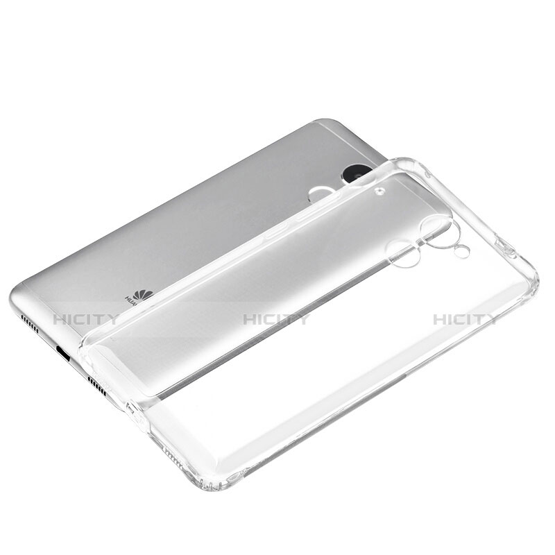 Carcasa Silicona Ultrafina Transparente T02 para Huawei Y7 Prime Claro