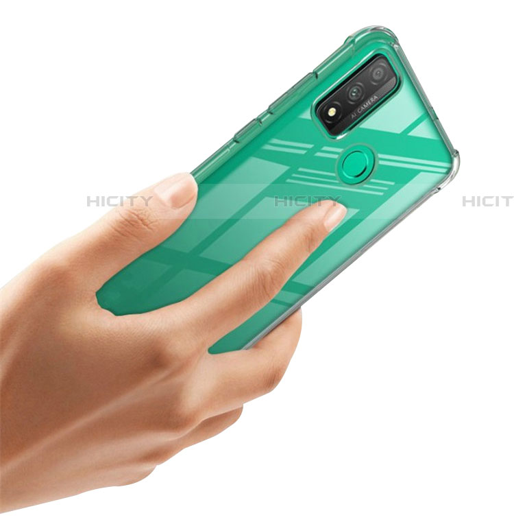 Carcasa Silicona Ultrafina Transparente T02 para Huawei Y8s Claro