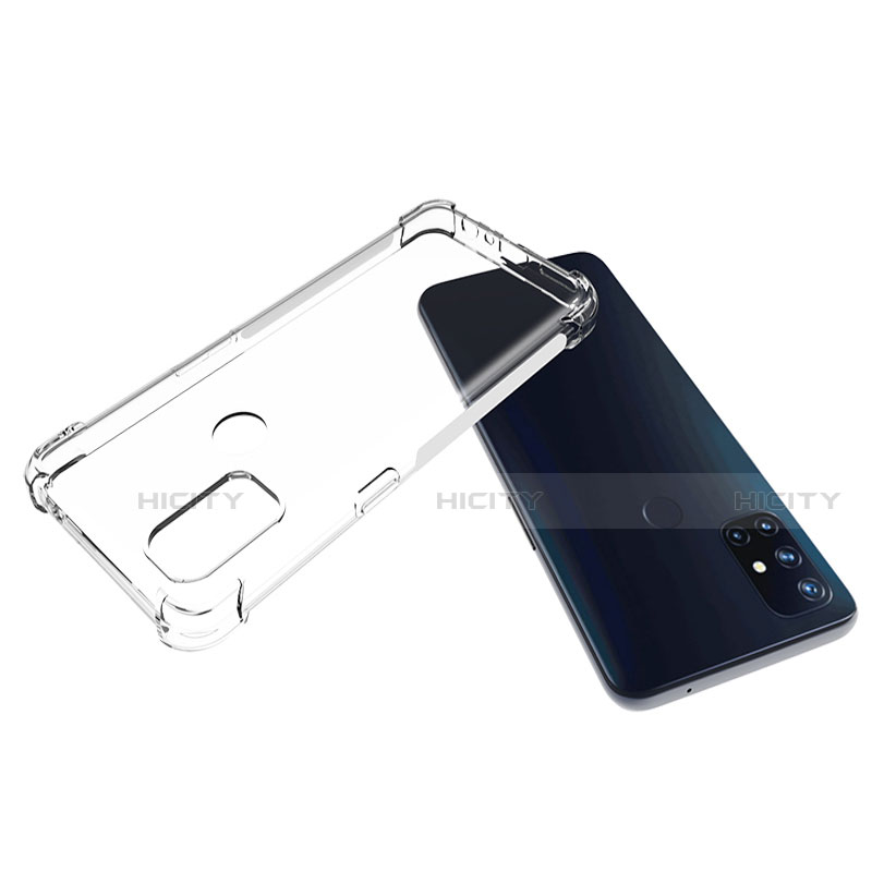 Carcasa Silicona Ultrafina Transparente T02 para OnePlus Nord N10 5G Claro