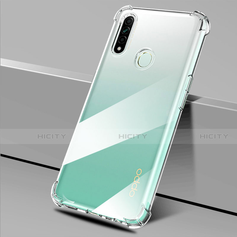 Carcasa Silicona Ultrafina Transparente T02 para Oppo A31 Claro