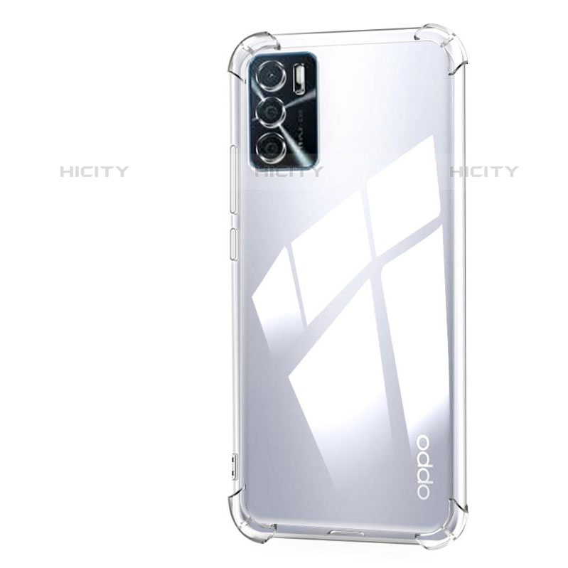 Carcasa Silicona Ultrafina Transparente T02 para Oppo A54s Claro