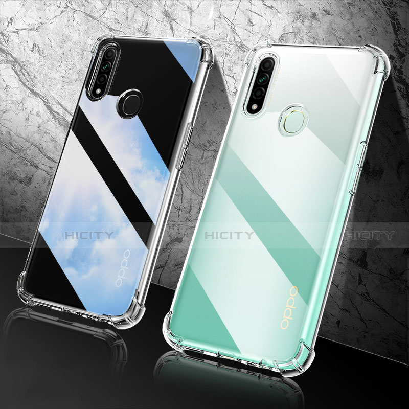 Carcasa Silicona Ultrafina Transparente T02 para Oppo A8 Claro