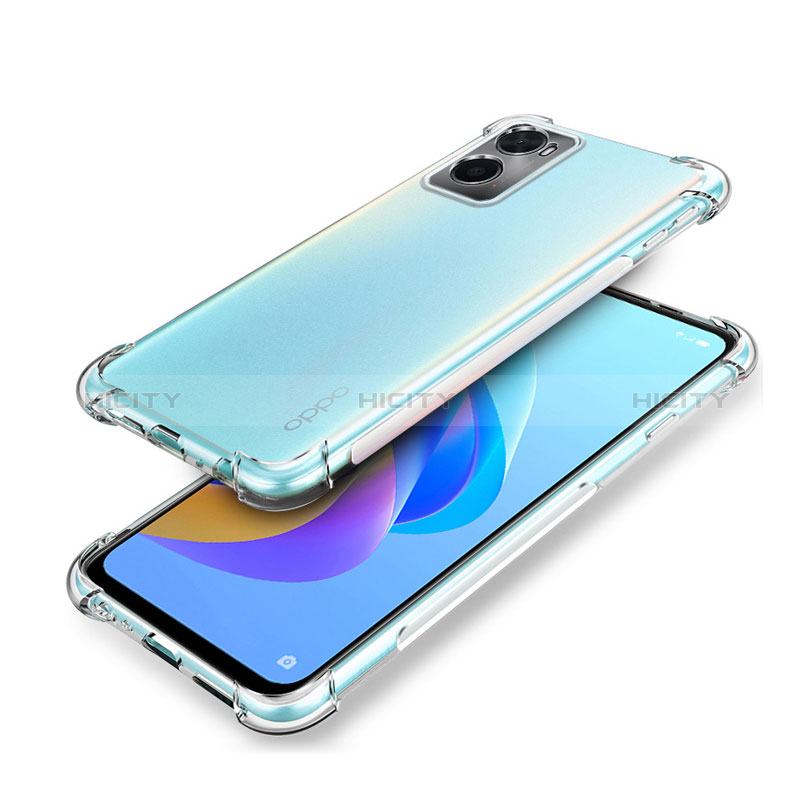 Carcasa Silicona Ultrafina Transparente T02 para Oppo A96 4G Claro