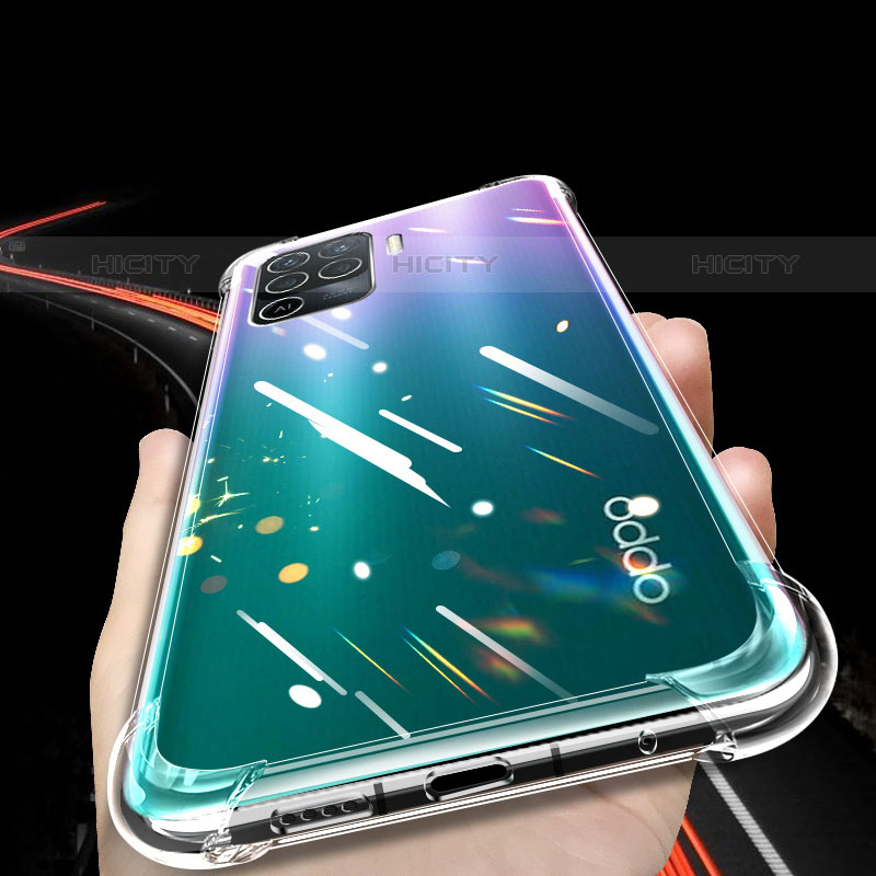 Carcasa Silicona Ultrafina Transparente T02 para Oppo F19 Pro Claro