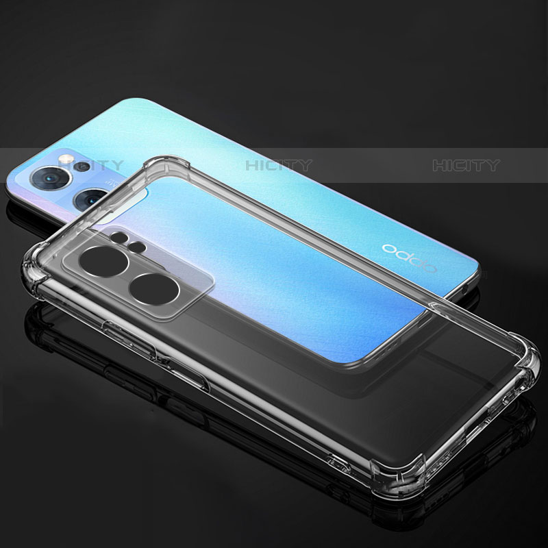 Carcasa Silicona Ultrafina Transparente T02 para Oppo Reno7 5G Claro