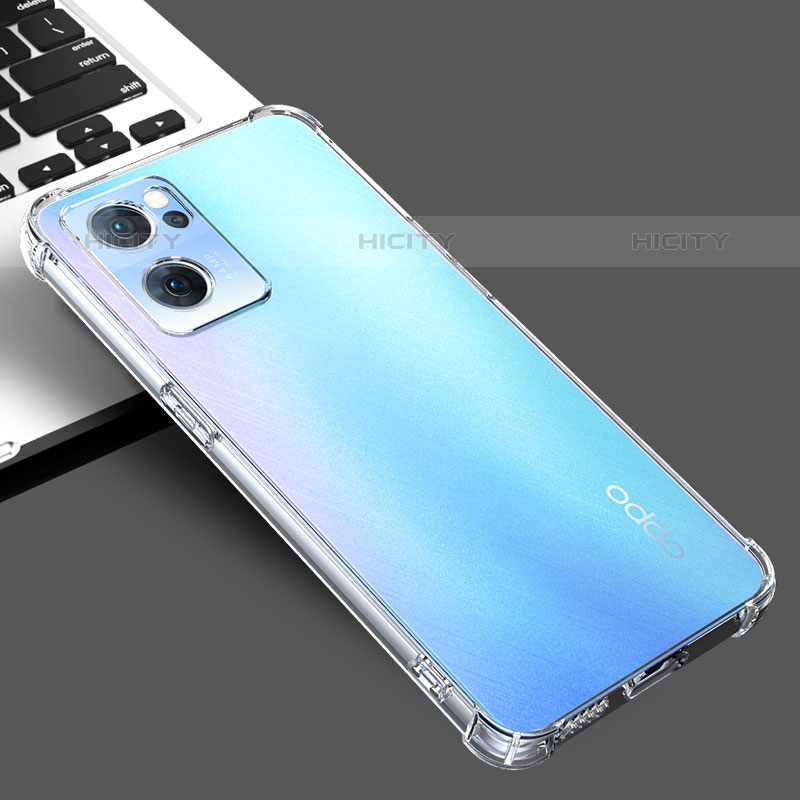 Carcasa Silicona Ultrafina Transparente T02 para Oppo Reno7 Pro 5G Claro