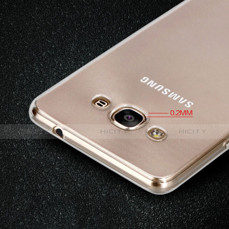 Carcasa Silicona Ultrafina Transparente T02 para Samsung Galaxy J3 Pro (2016) J3110 Claro