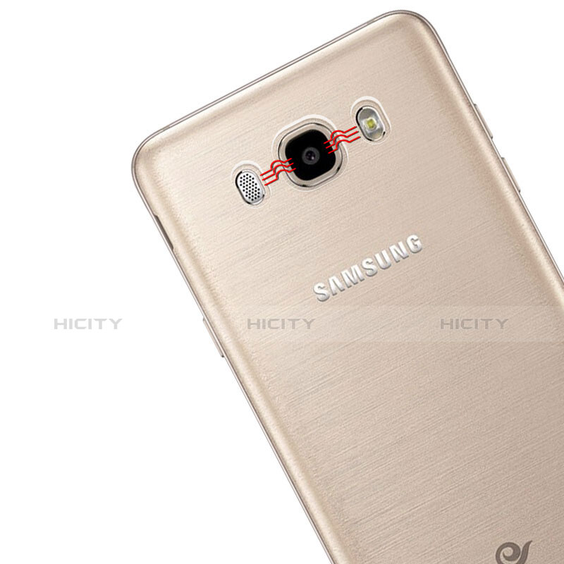 Carcasa Silicona Ultrafina Transparente T02 para Samsung Galaxy J5 (2016) J510FN J5108 Claro