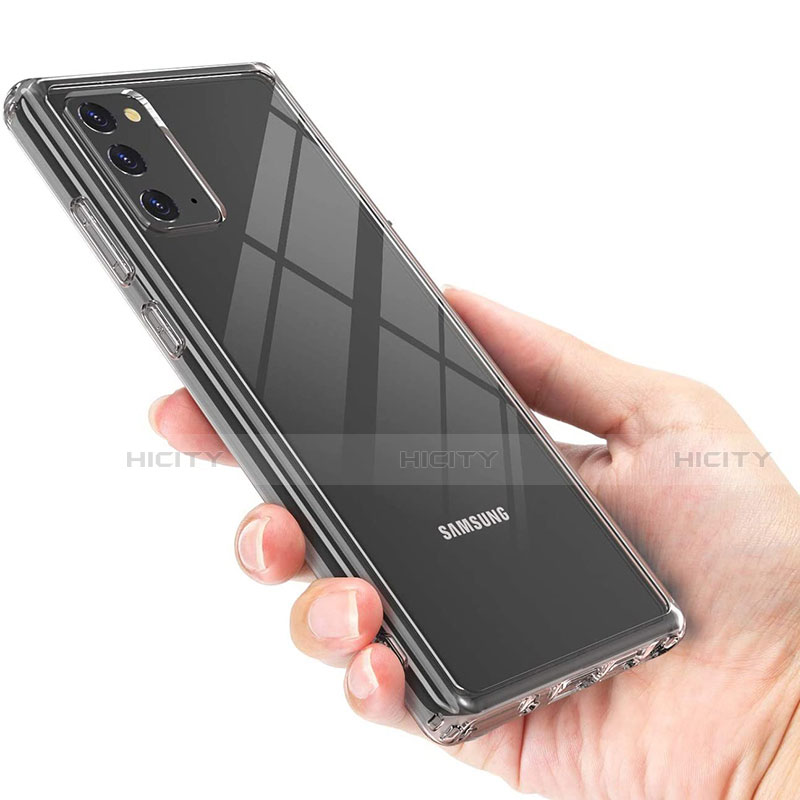 Carcasa Silicona Ultrafina Transparente T02 para Samsung Galaxy Note 20 5G Claro