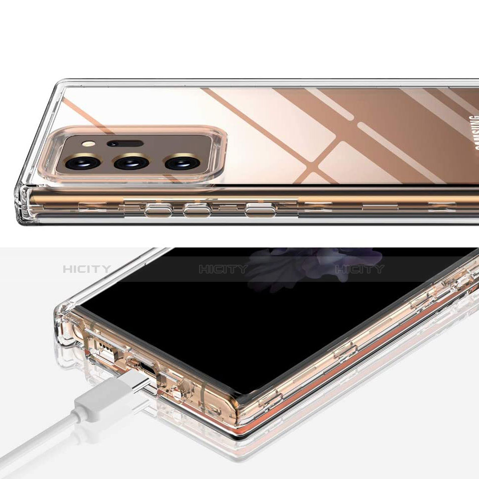 Carcasa Silicona Ultrafina Transparente T02 para Samsung Galaxy Note 20 Ultra 5G Claro