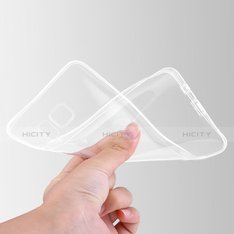 Carcasa Silicona Ultrafina Transparente T02 para Samsung Galaxy Note 5 N9200 N920 N920F Claro