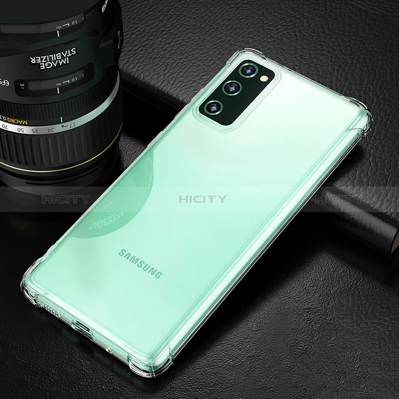 Carcasa Silicona Ultrafina Transparente T02 para Samsung Galaxy S20 Lite 5G Claro