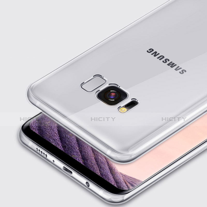 Carcasa Silicona Ultrafina Transparente T02 para Samsung Galaxy S8 Plus Claro