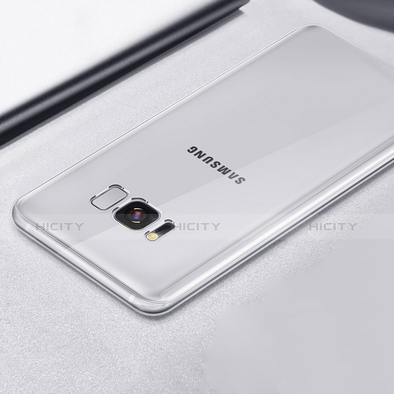 Carcasa Silicona Ultrafina Transparente T02 para Samsung Galaxy S8 Plus Claro