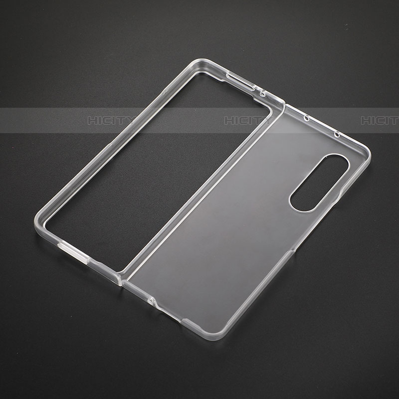 Carcasa Silicona Ultrafina Transparente T02 para Samsung Galaxy Z Fold4 5G Claro