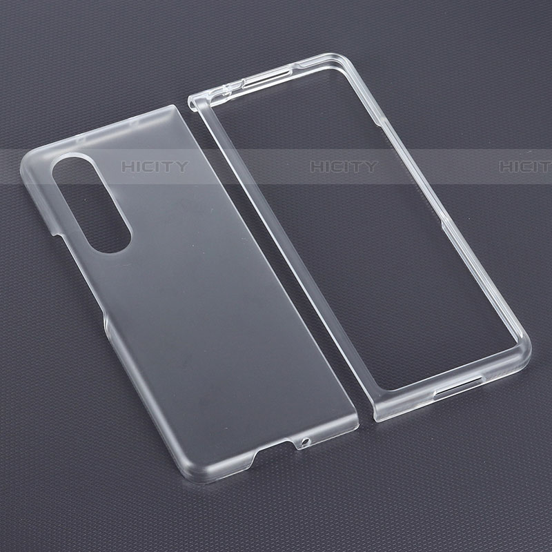Carcasa Silicona Ultrafina Transparente T02 para Samsung Galaxy Z Fold4 5G Claro