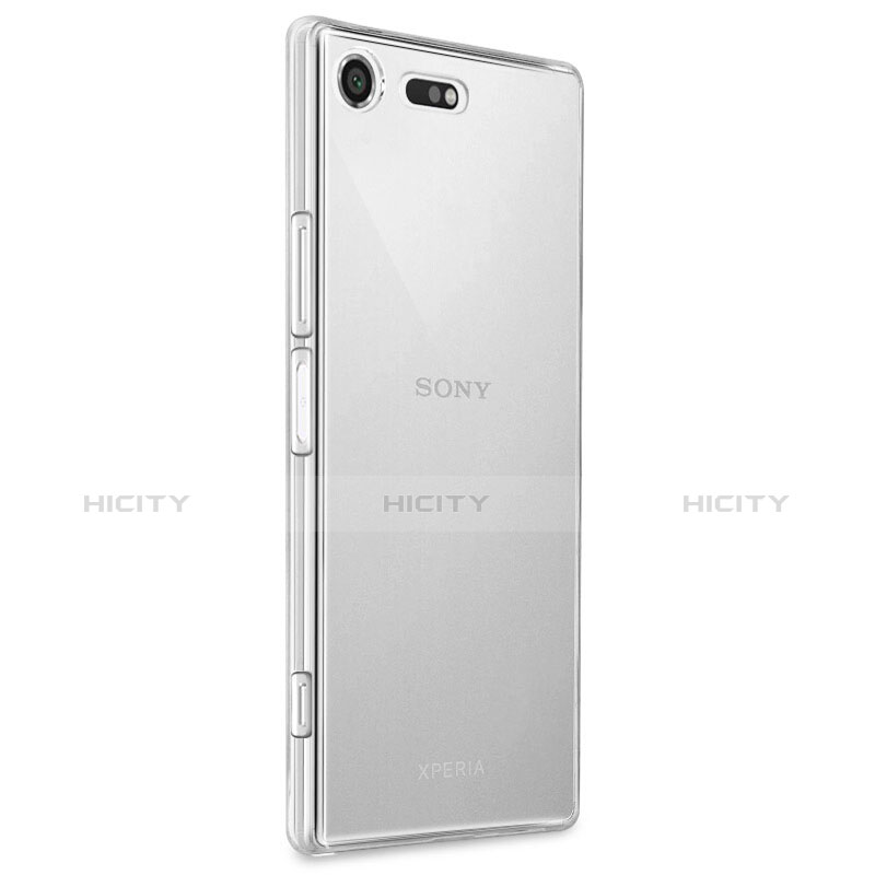 Carcasa Silicona Ultrafina Transparente T02 para Sony Xperia XZ Premium Claro