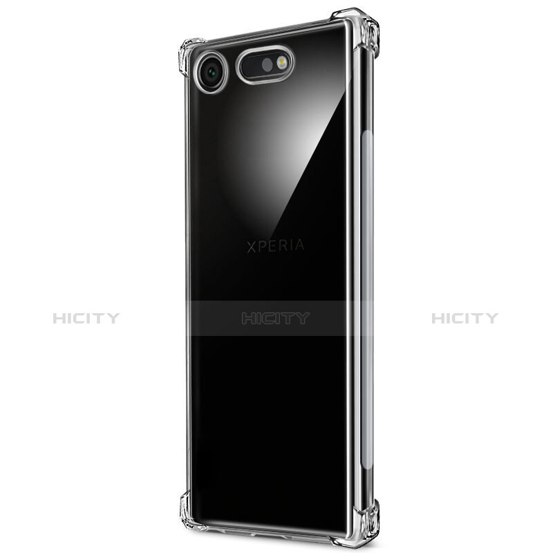 Carcasa Silicona Ultrafina Transparente T02 para Sony Xperia XZ1 Compact Claro