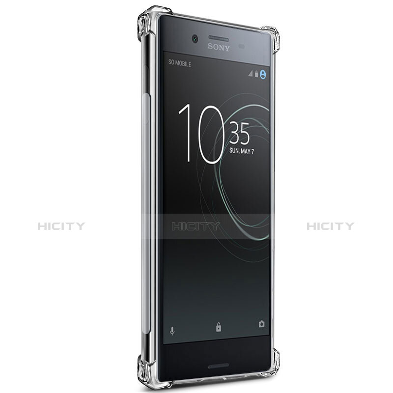 Carcasa Silicona Ultrafina Transparente T02 para Sony Xperia XZ1 Compact Claro