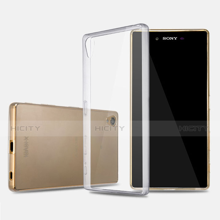 Carcasa Silicona Ultrafina Transparente T02 para Sony Xperia Z5 Premium Claro