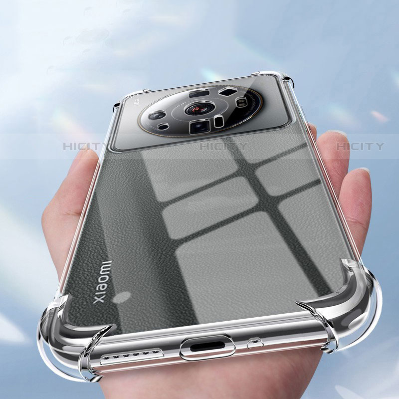 Carcasa Silicona Ultrafina Transparente T02 para Xiaomi Mi 12S Ultra 5G Claro