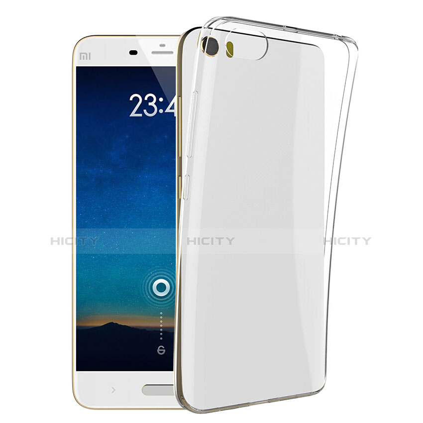 Carcasa Silicona Ultrafina Transparente T02 para Xiaomi Mi 5 Claro