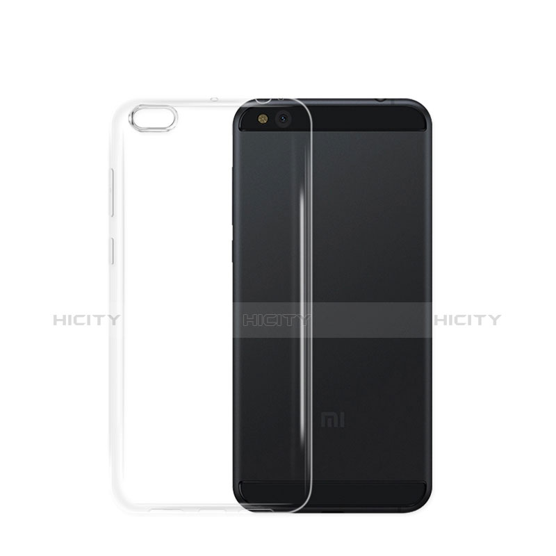 Carcasa Silicona Ultrafina Transparente T02 para Xiaomi Mi 5C Claro