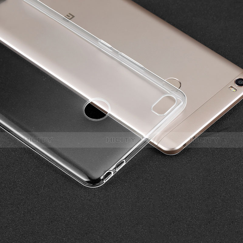 Carcasa Silicona Ultrafina Transparente T02 para Xiaomi Mi Max Claro