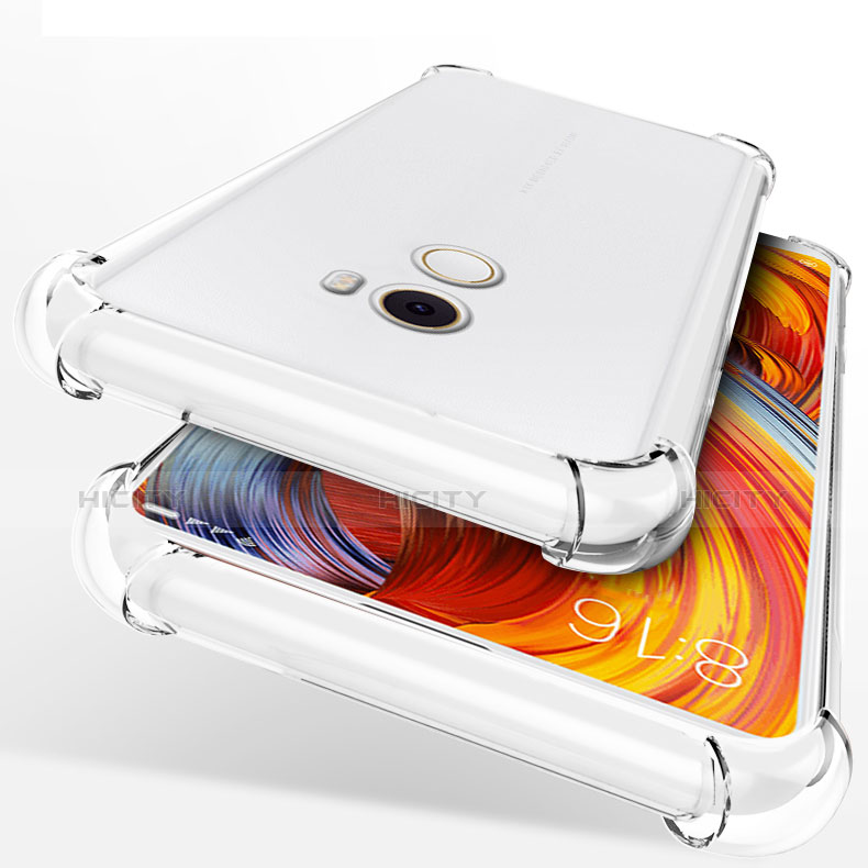 Carcasa Silicona Ultrafina Transparente T02 para Xiaomi Mi Mix 2 Claro